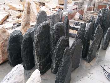 Green Angel Grave Stones